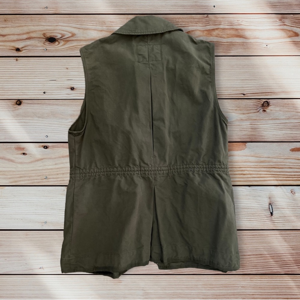LIKE NEW! Abercrombie & Fitch Utility/Military Style Vest! - Picture 2 of 5